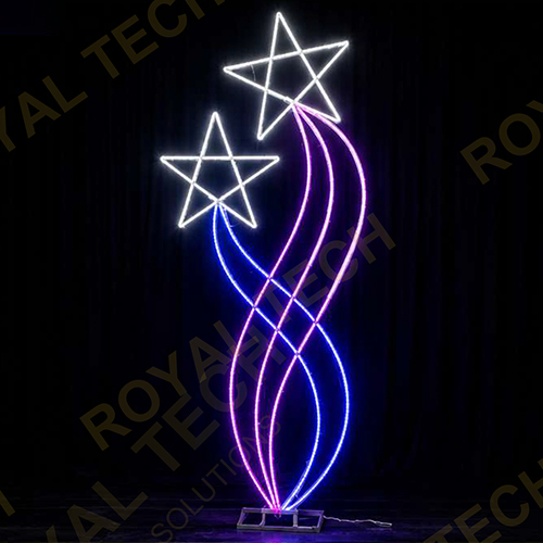 LED Star Stream Decor