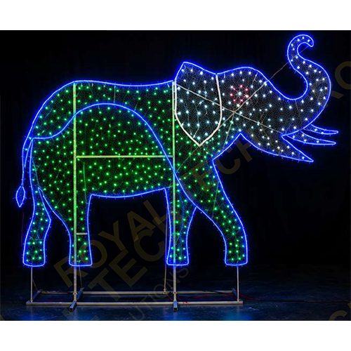 LED Elephant Light Decor