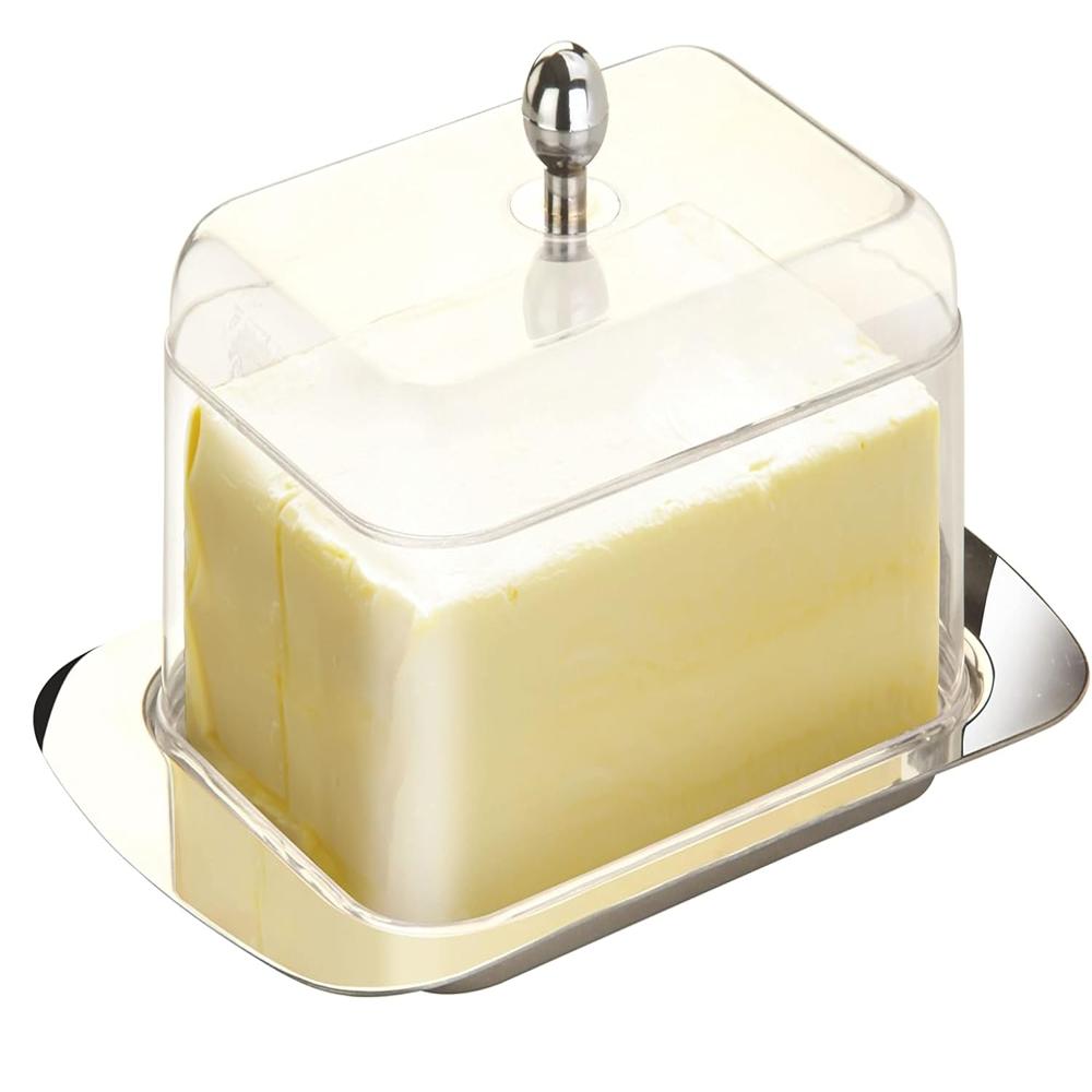 Dish with Stainless Steel Tray