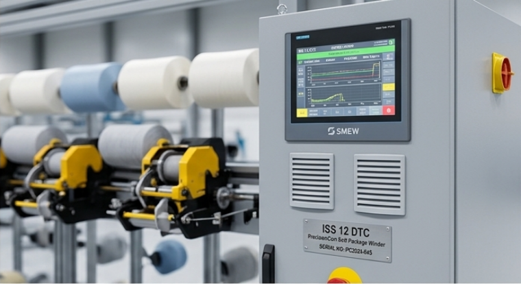 ISS 12 DTC PrecisionCam Soft Package Textile Winding Machine