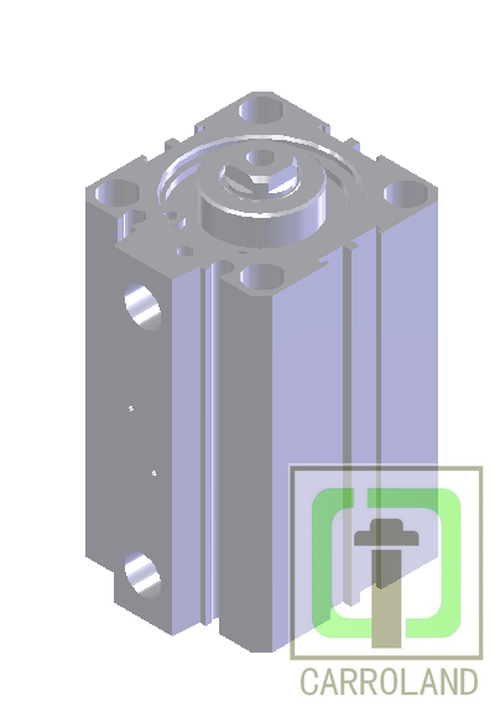 Foxconn-Certified Zrt32-10 Tandem Cylinder For Iphone Line | 690N Single-Rod Force Clamp - Capacity: N/A Kg
