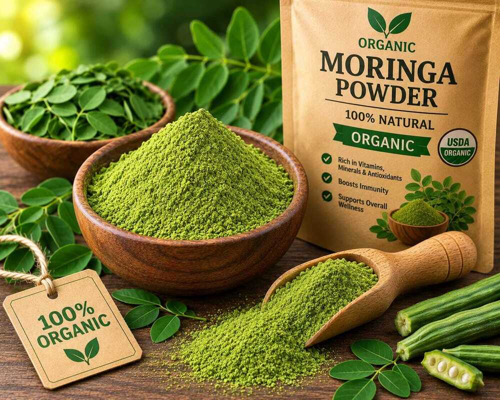 Organic Moringa Powder