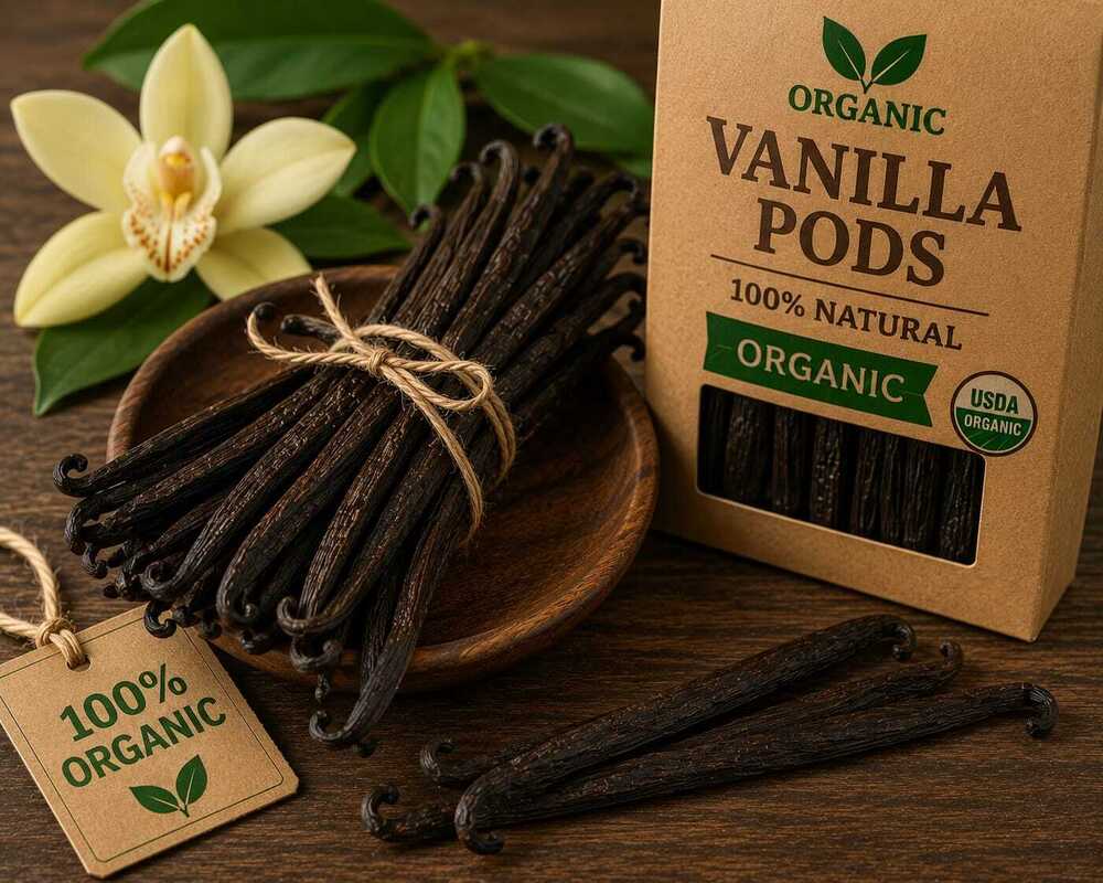 Organic Vanilla Pods