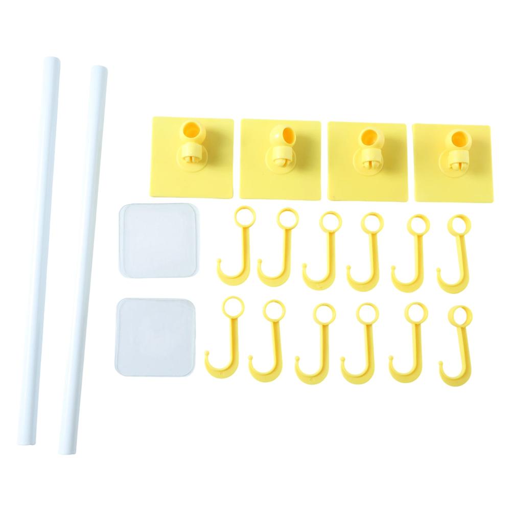 Wall-mounted Multipurpose Kitchen & Utility Hanging Rack (2 Pc Set) - Application: As Per Product Requirement