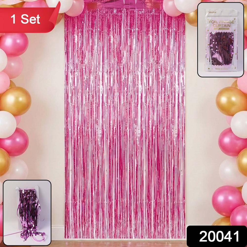Decorative Foil Fringe Curtain For Birthday & Party Decoration - Application: As Per Product Requirement