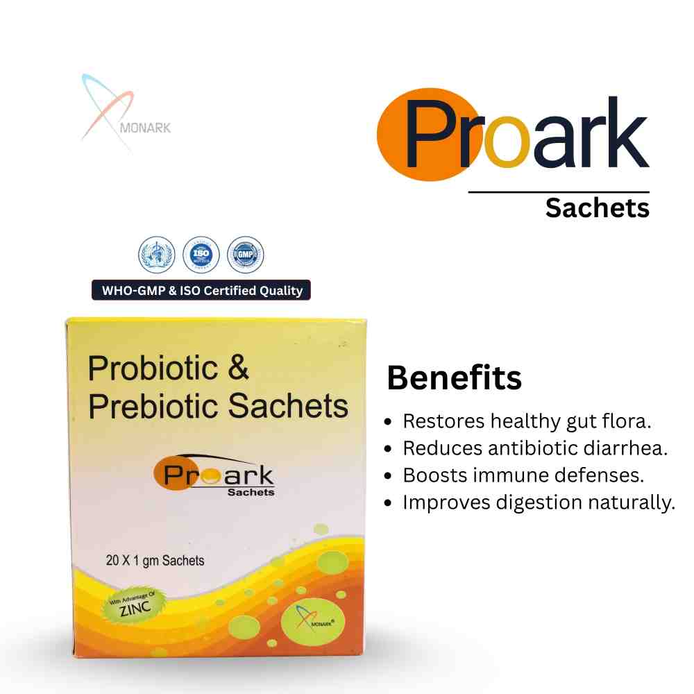 Probiotic And Prebiotic Sachets - Brand Name: Proark