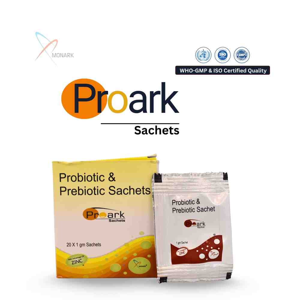 Probiotic And Prebiotic Sachets - Brand Name: Proark