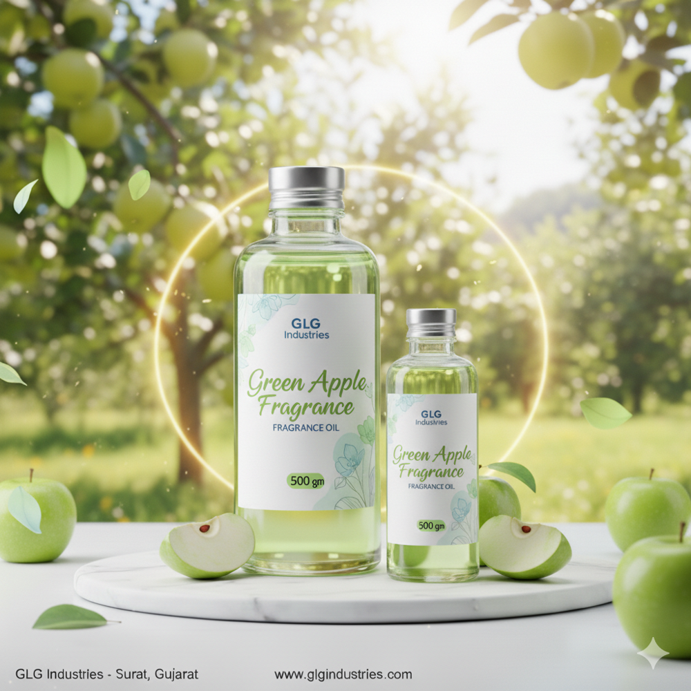 Green Apple Fo - Light Green, 1 Kg, Highly Concentrated | Non-toxic, Paraben-free, Long-lasting Fresh Fragrance