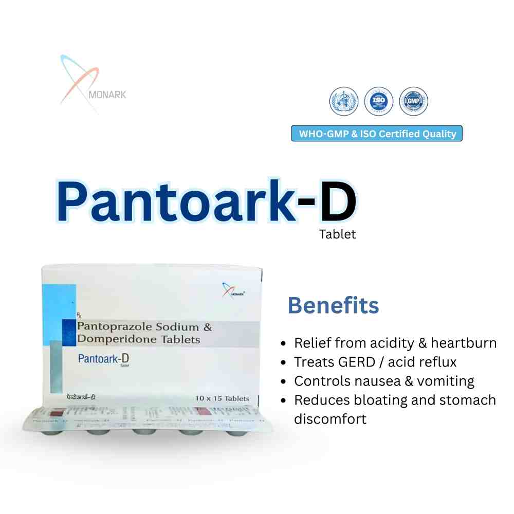 Pantoprazole And Domperidone Tablets - Brand Name: Pantoark-d