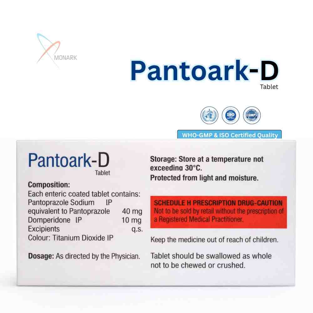 Pantoprazole And Domperidone Tablets - Brand Name: Pantoark-d