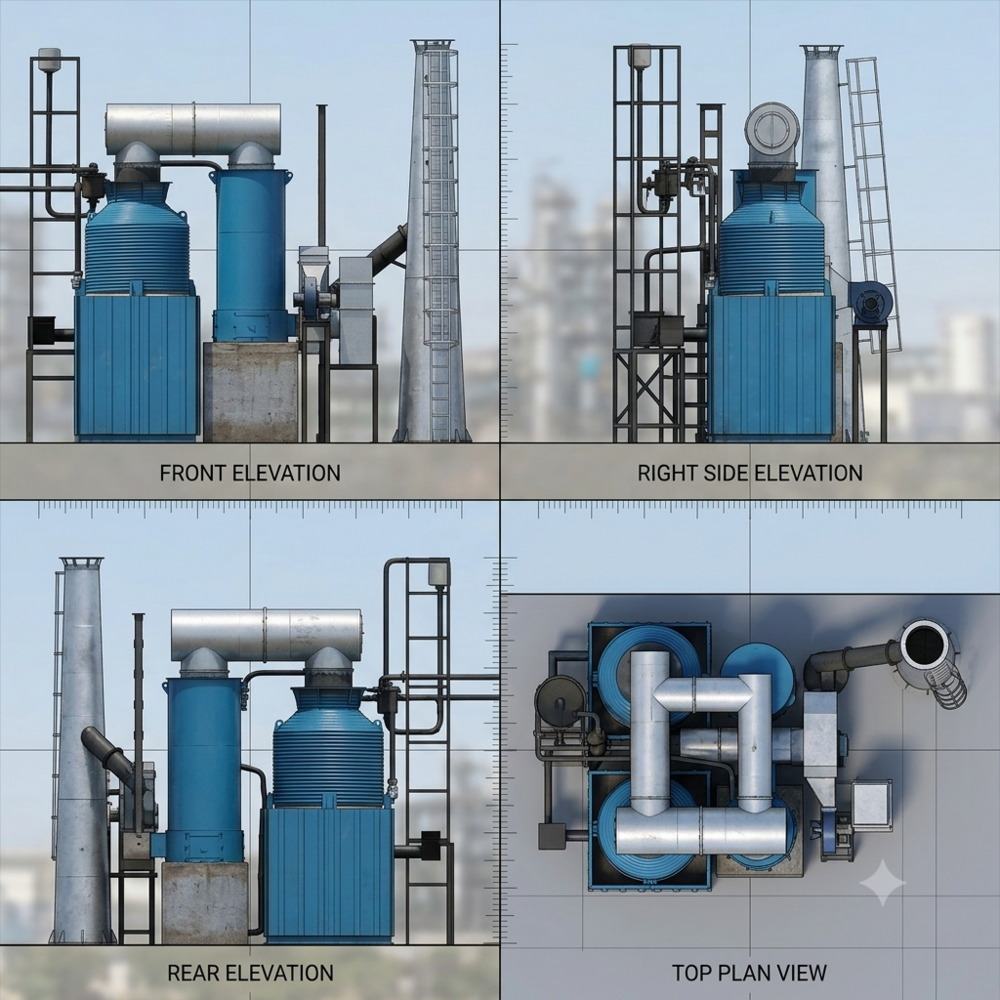 Industrial Thermic Fluid Coil