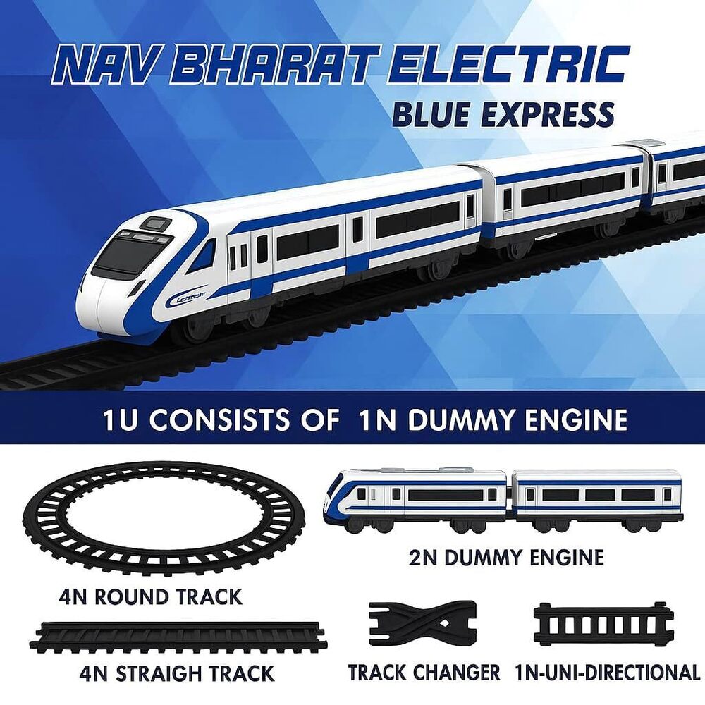 Electric Vande Bharat Blue