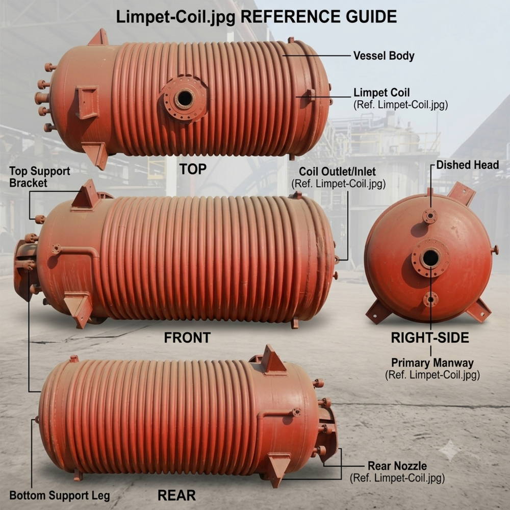 Limpet Coil - Color: Red
