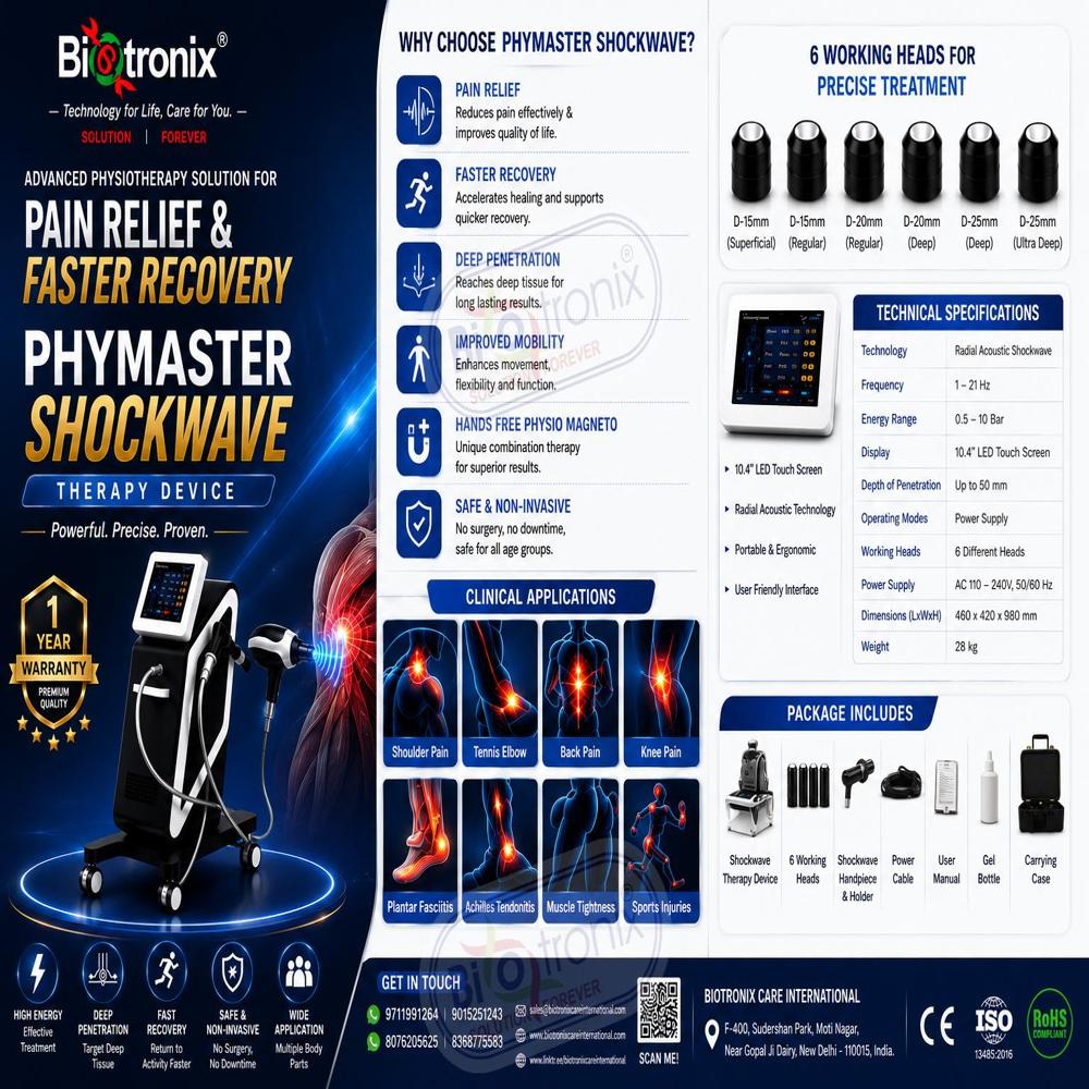 AIRSHOCK PRO Premium Radial Shockwave Therapy Device
