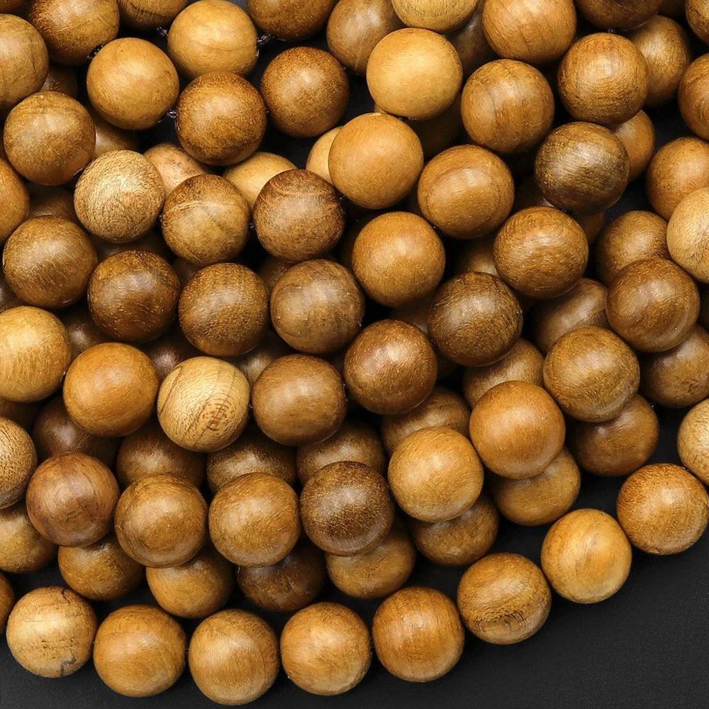 Woody, Exotic Smell Sandalwood Mala Beads