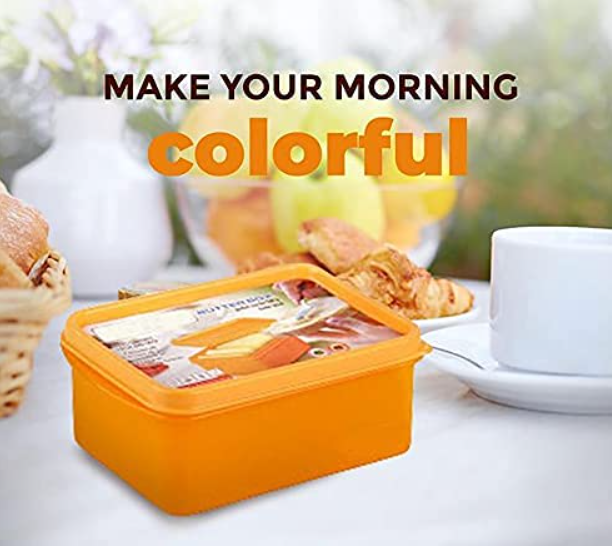 Box Case Container Multi-Color Plastic 700ml