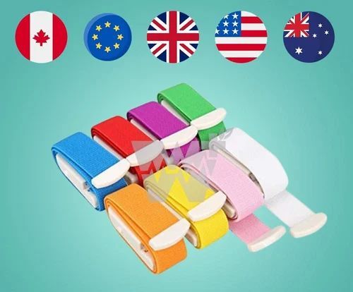 4 x Shakuntla Elastic Multicolour Tourniquet