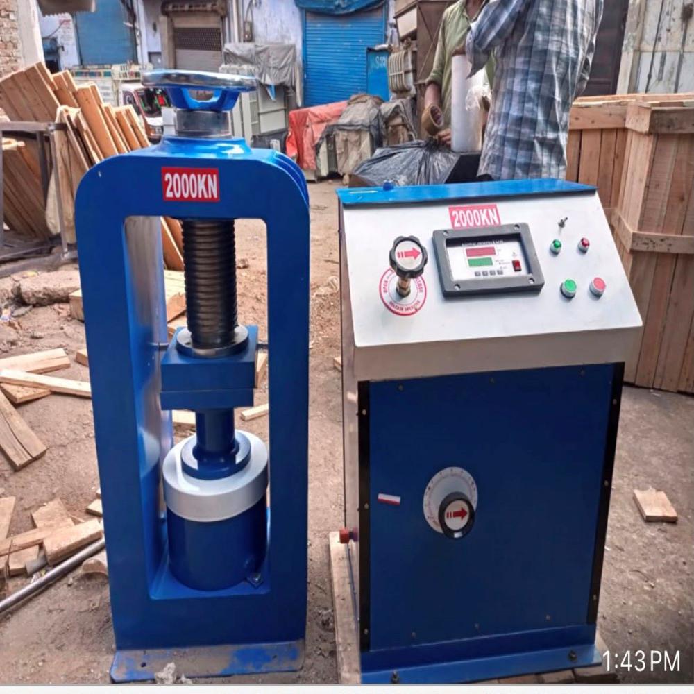 Digital Cube Testing Machine 100 Tonne