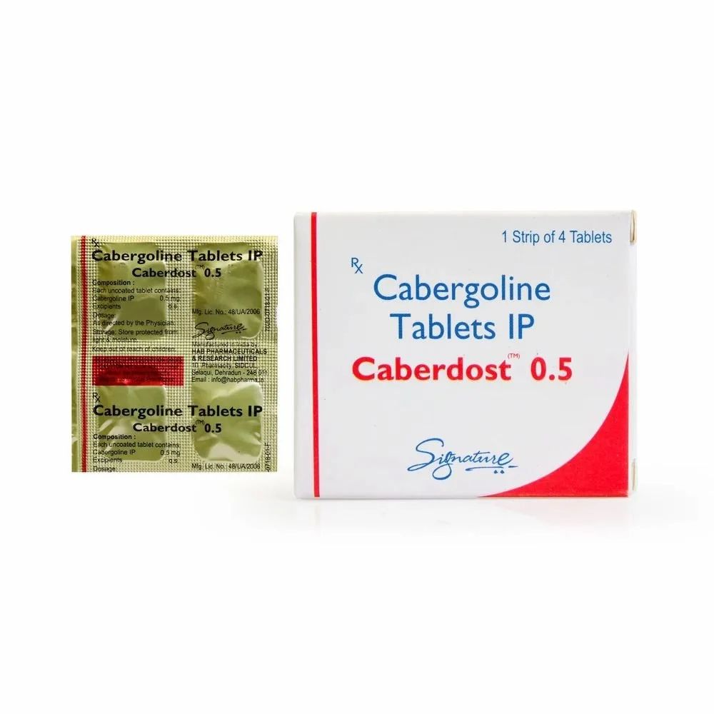 Caberdost Cabergoline Tablet 0.5 Mg - Brand Name: Signature