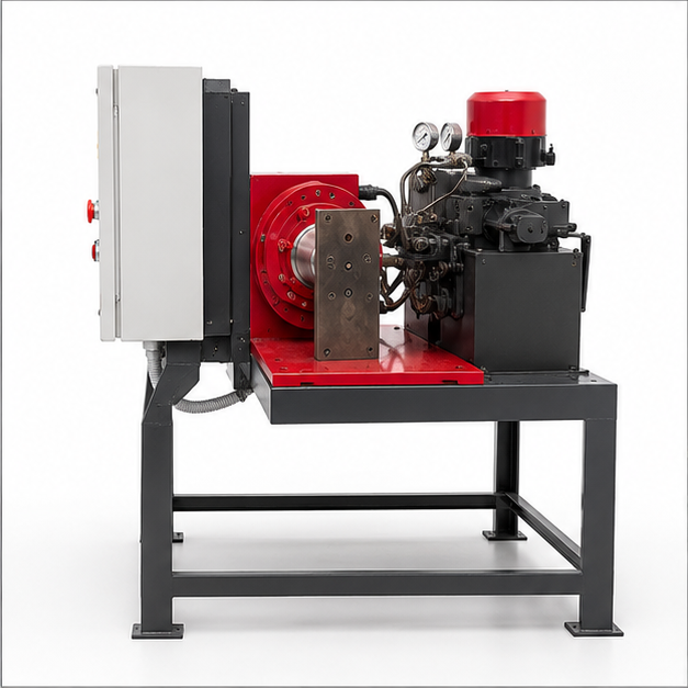 Hydraulic Horizontal Press - Color: Red
