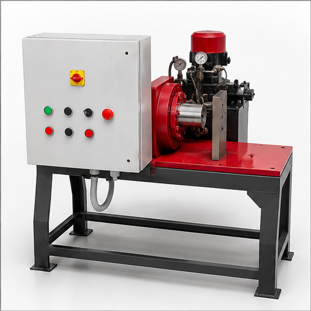 Hydraulic Horizontal Press - Color: Red