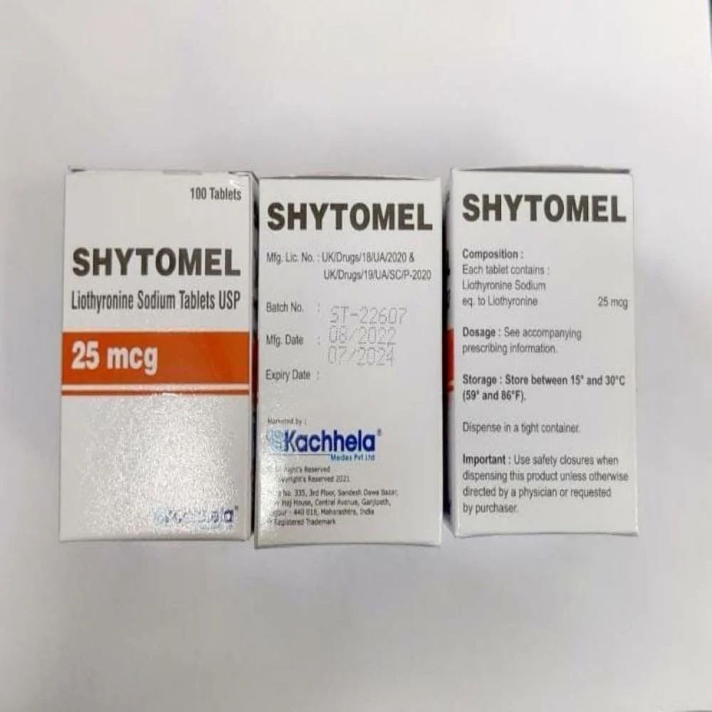 Shytomel 25 mcg (Liothyronine Sodium)