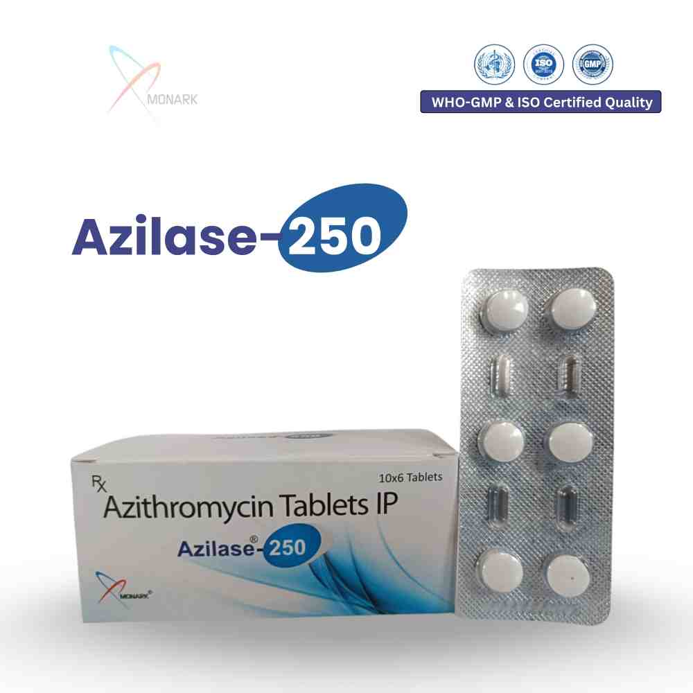 Azithromycin 250 Tablet - Brand Name: Azilase-250