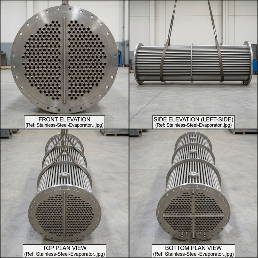 Stainless Steel Evaporator