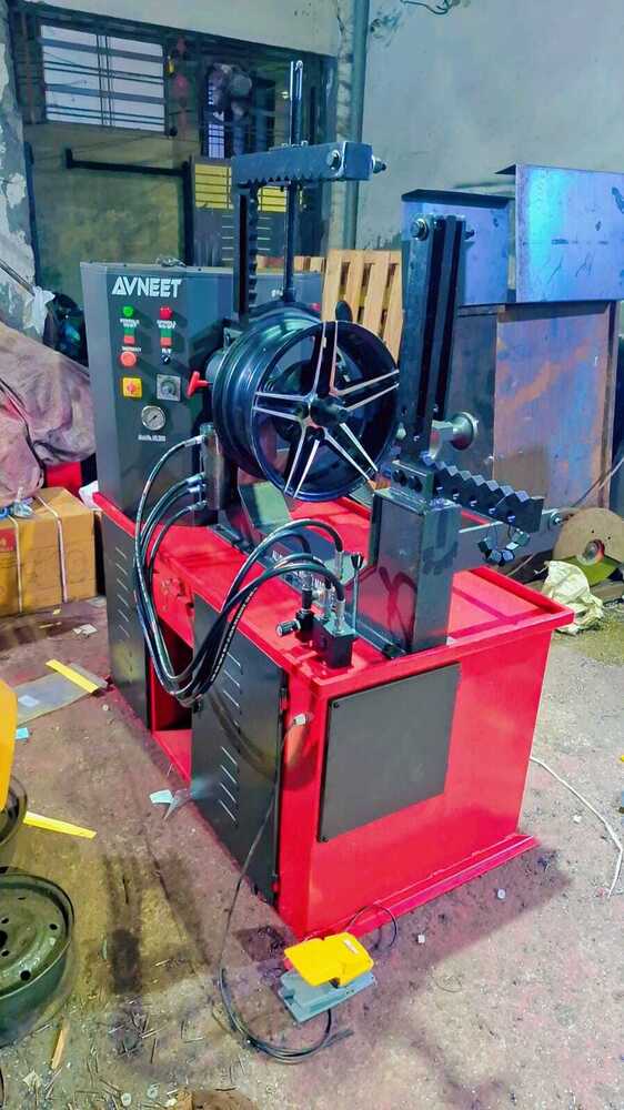 Alloy Wheel Straightener Machine