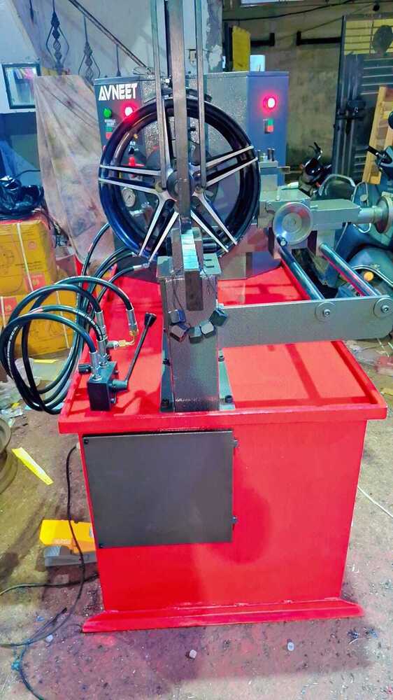 Alloy Wheel Straightener Machine