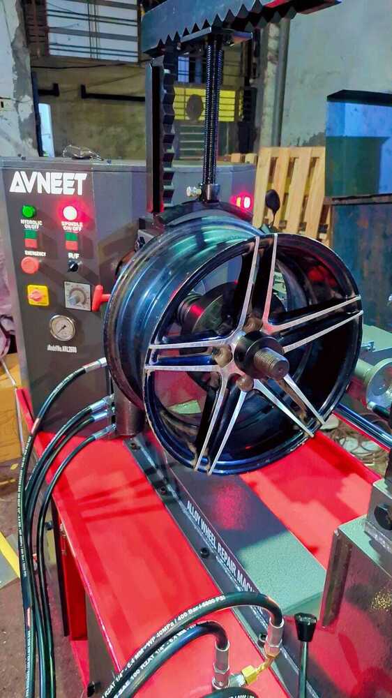 Alloy Wheel Straightener Machine