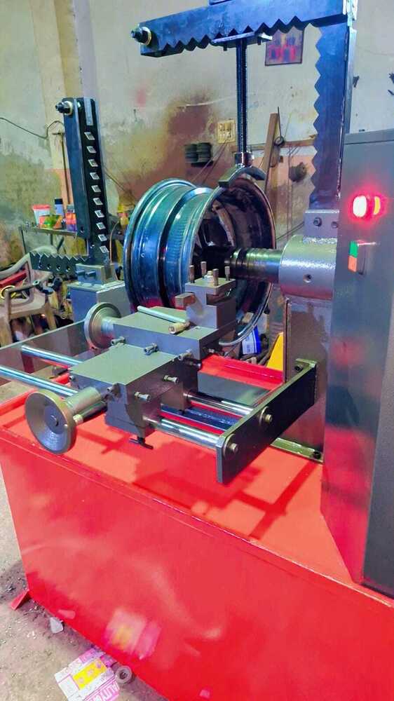 Alloy Wheel Straightener Machine