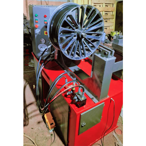 Automatic Alloy Wheel Straightening Machine