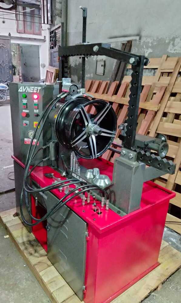 Alloy Wheel Straightener and Hand Liver Machine