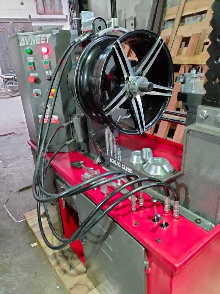 Alloy Wheel Straightener and Hand Liver Machine