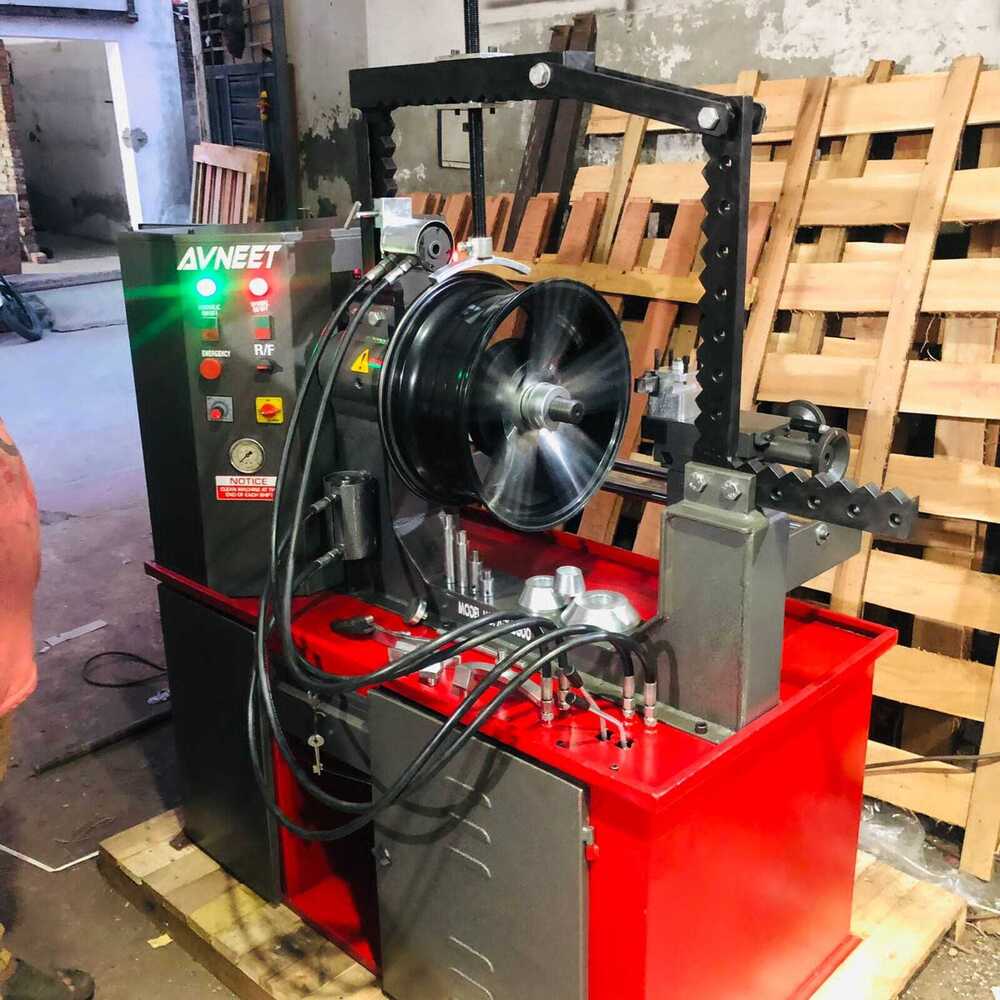 Alloy Wheel Straightener and Hand Liver Machine