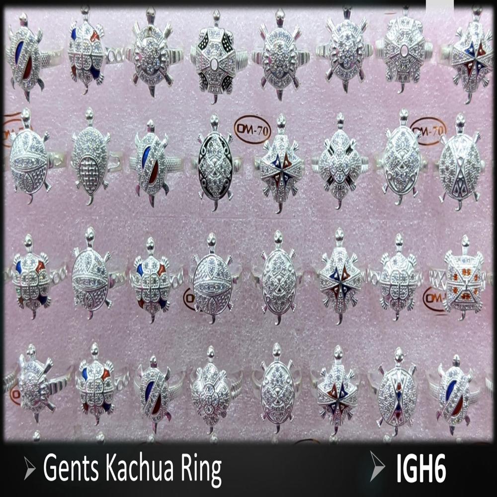 Mens God Ring - Silver, Various Sizes Available | Spiritual Om Design For Positivity And Prosperity, Promotes Energy Flow And Blood Circulation