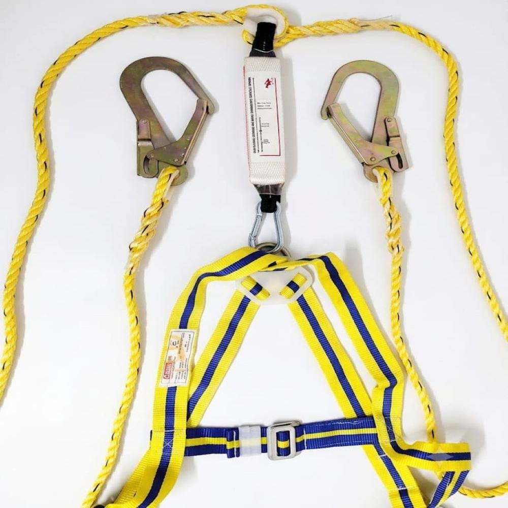 Safety Harness With Ahock Absorber
