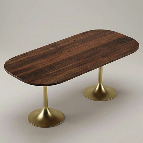 Natural Wood Dining Table