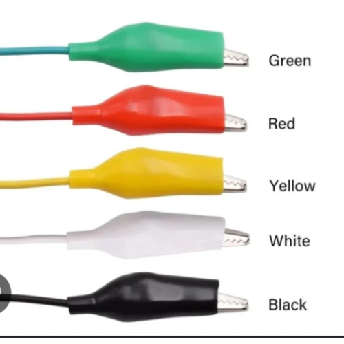 Alligator Connectors Multi-Colour Alligator Connectors-12 inch