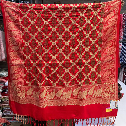 Embroidery Jaal Shawl