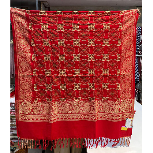 Embroidery Jaal Shawl