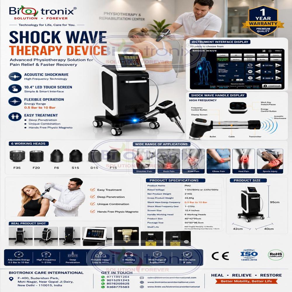 AIRSHOCK PRO Digital Radial ESWT Therapy System