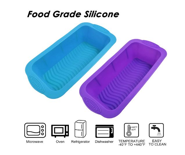 Bread Mould Silicone - Color: Blue