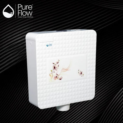 Pure Flow 8l Diamond Top Push Flush Tank