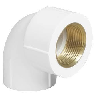 Supreme Aquagold Upvc Brass Elbow