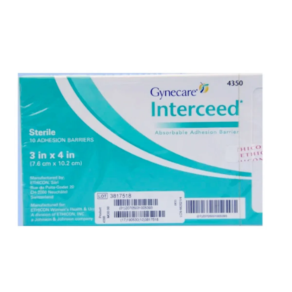 Absorbable Adhesion Barrier Interceed Absorbable Adhesion Barrier Gynecare