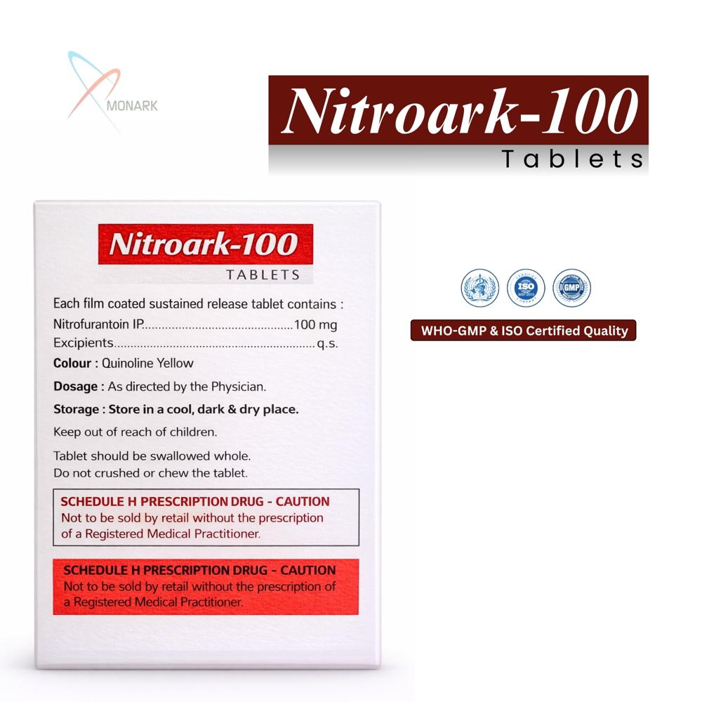 Nitrofurantoin (Sr) Tablets - Brand Name: Nitroark-100