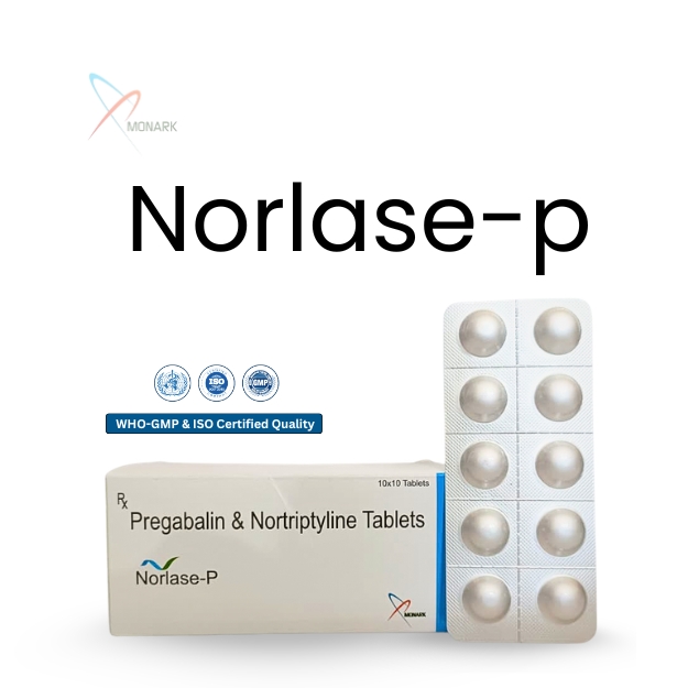 Pregabalin And Nortriptyline Tablets - Brand Name: Norlase-p