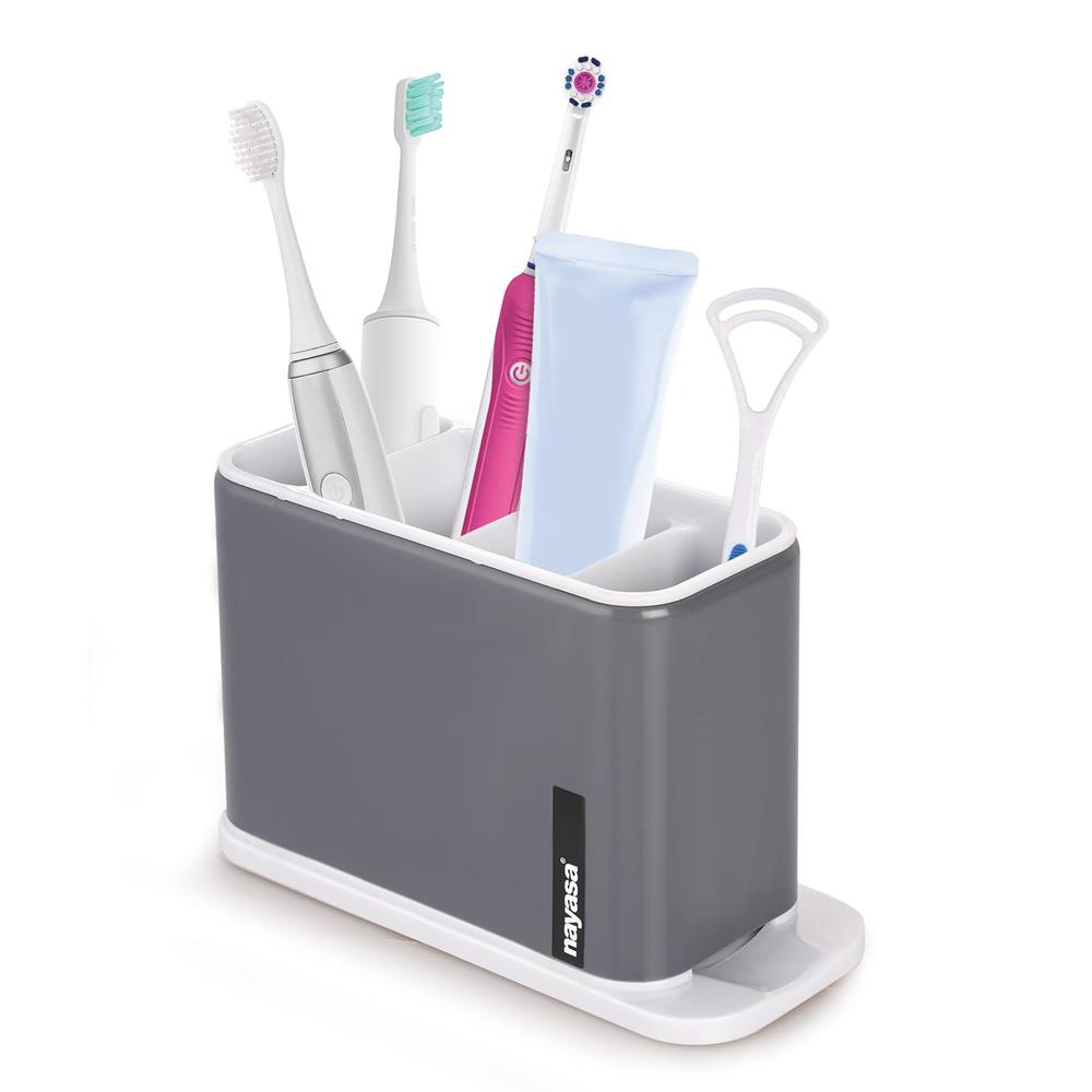 Multi-Purpose Compact Desk Storage Organizer - Color: Grey & Beige & Green & Brown